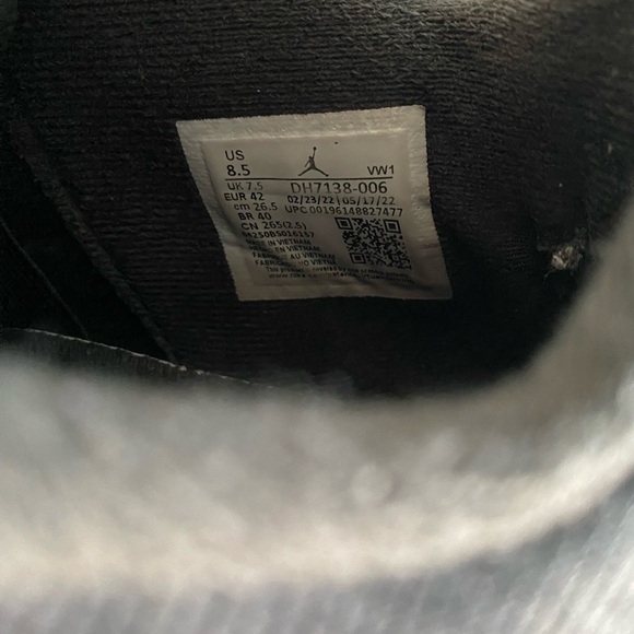 Jordan 4 black canva - Picture 4 of 4